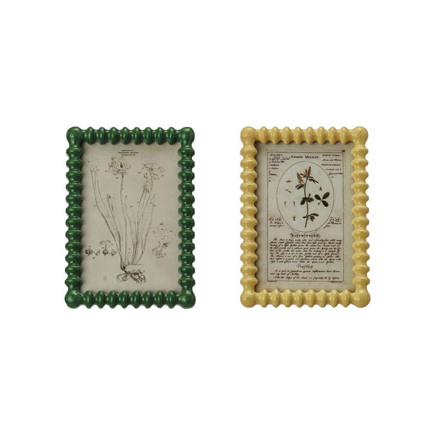 Creative Co- Op Picture Frame with Vintage Reproduction images