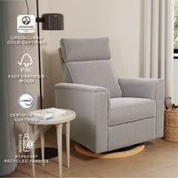 Monogram by Namesake Willa Plus Power Glider Recliner + Power Headrest