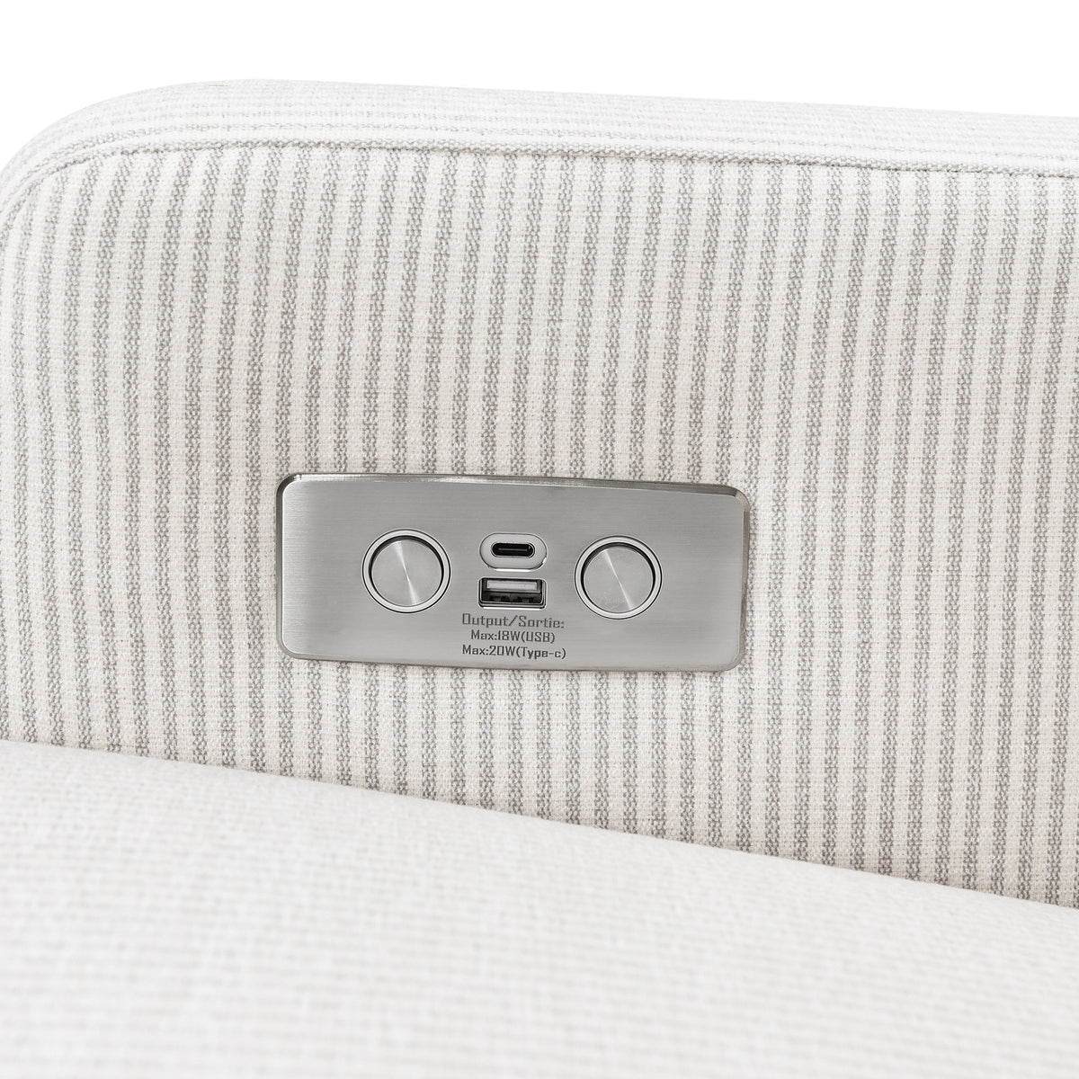 Namesake Crewe Electronic Recliner and Swivel Glider