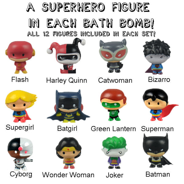 Superhero Surprise Bath Bomb-Assorted Colors
