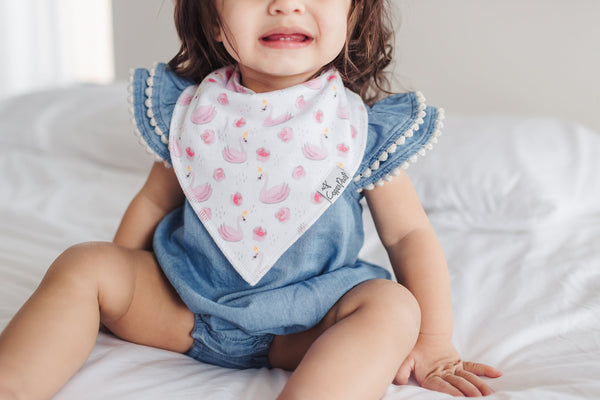 Copper Pearl Baby Bandana Bibs - June