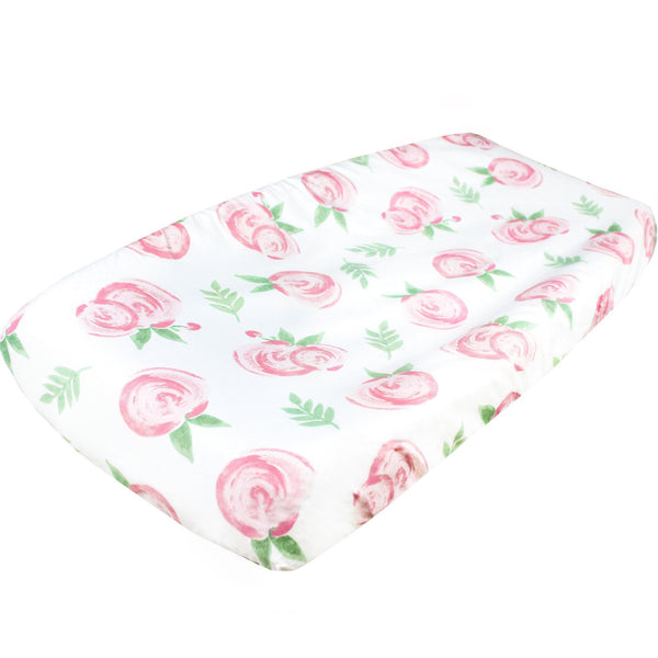 Diaper Changing Pad Cover - Grace - Copper Pearl - 1