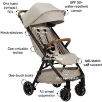 Nuna TRVL Stroller + Carry Bag