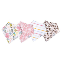 Copper Pearl Baby Bandana Bibs - Olive