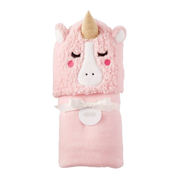 Mud Pie Hooded Towel - Unicorn