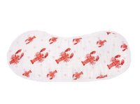 Little Hometown 2 in 1 Burp Cloth and Bib: Heads or Tails, Crawfish Lobster