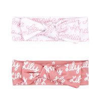 Sugar + Maple Bow  - Repeating Name