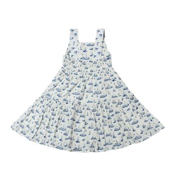 Vignette Sloane Dress | Nautical Boats