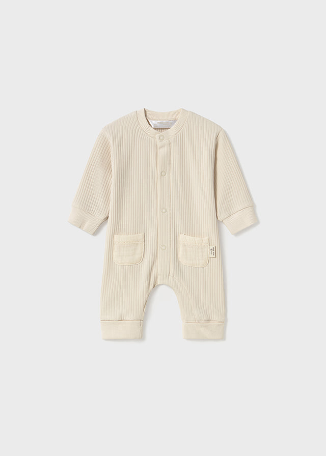 Mayoral Newborn One-Piece with Bear Design
