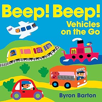 Beep! Beep! Vehicles on the Go Board book