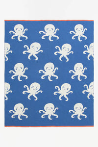 Batela Cotton blanket with octopuses