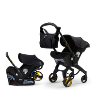 Doona Infant Car Seat Stroller + Essentials Bag | Midnight Special Edition