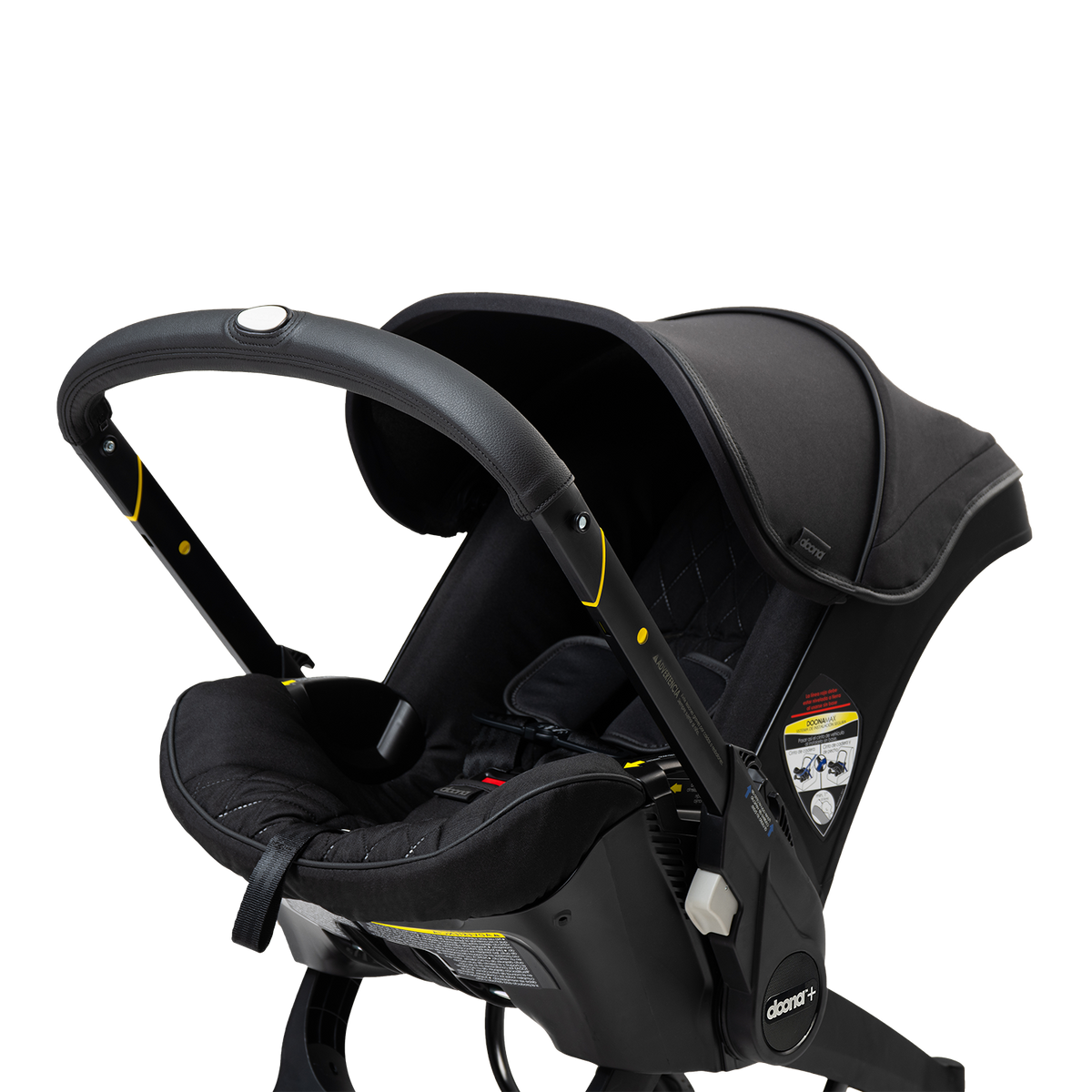 Doona Infant Car Seat Stroller + Essentials Bag | Midnight Special Edition