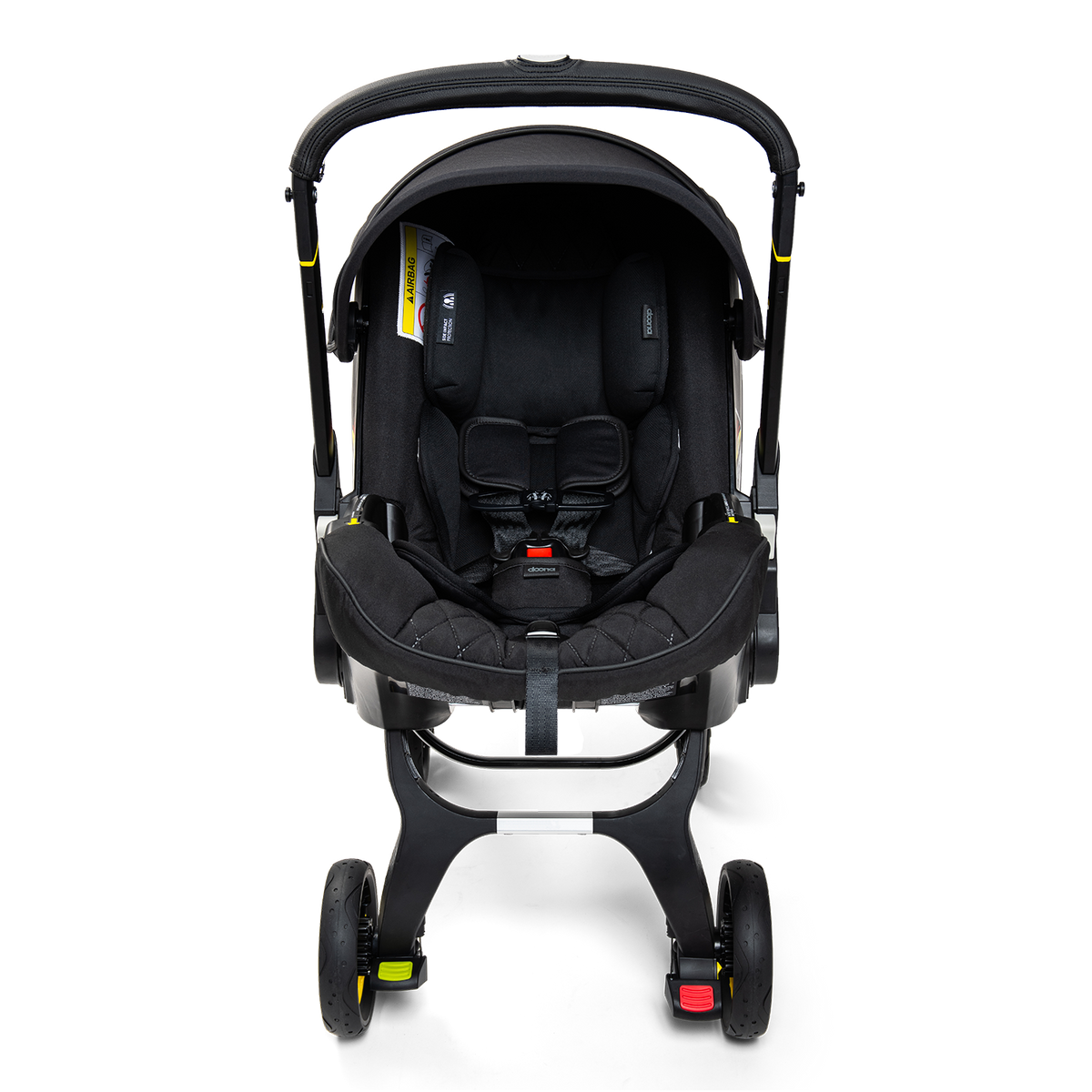 Doona Infant Car Seat Stroller + Essentials Bag | Midnight Special Edition