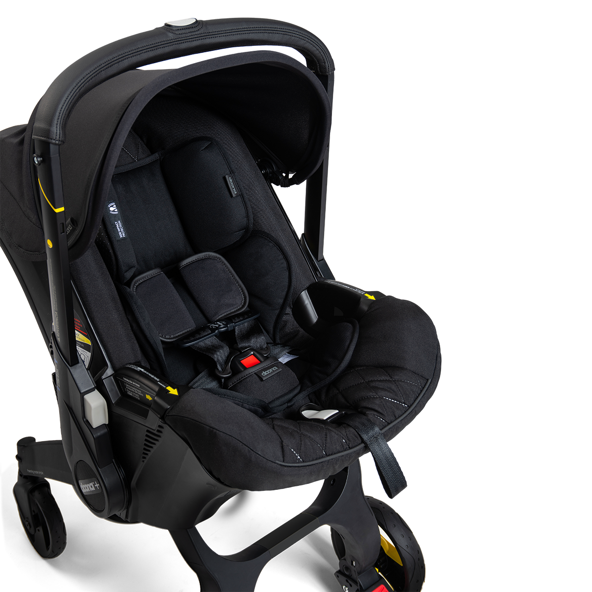 Doona Infant Car Seat Stroller + Essentials Bag | Midnight Special Edition