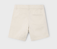 Mayoral Boy Chino Twill Shorts II Bone