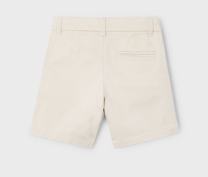Mayoral Boy Chino Twill Shorts II Bone