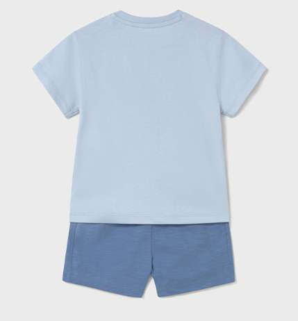 Mayoral Baby Shorts and Surf T-Shirt Set