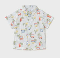 Mayoral Baby Surfboard Printed Shirt