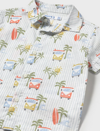 Mayoral Baby Surfboard Printed Shirt