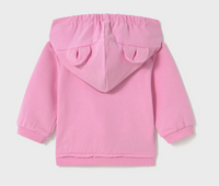 Mayoral Baby Hoodie with Zipper and Ears