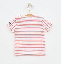 Batela Baby’s Short Sleeve Nautical Stripe Cotton T-shirt