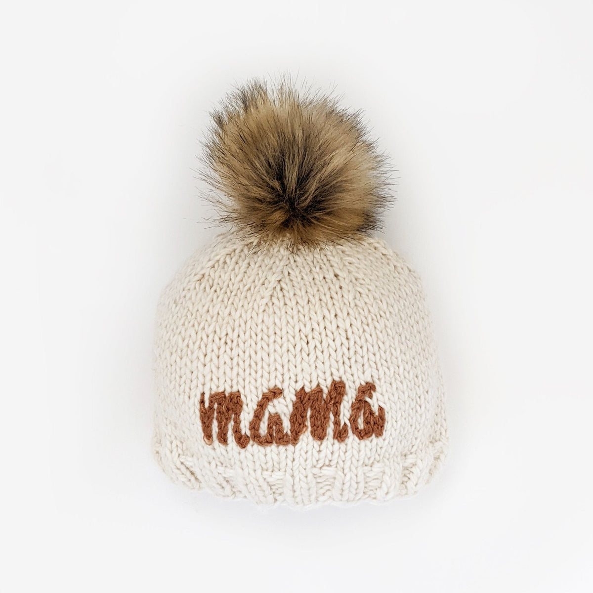 Huggalugs Mama Beanie Pecan