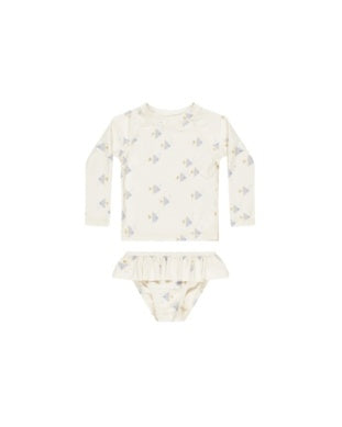 Rylee + Cru RASHGUARD GIRLS SET || ANGEL FISH