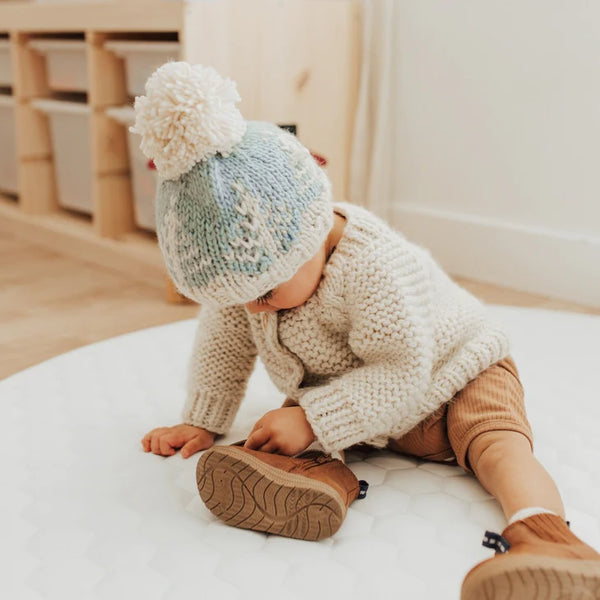 Huggalugs Winter Forest Knit Beanie Hat