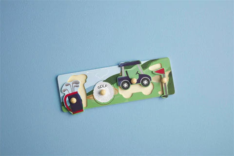Mud Pie Mud Pie Golf Knob Wooden Puzzle