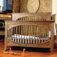 Milk Street Cameo Oval Convertible Crib