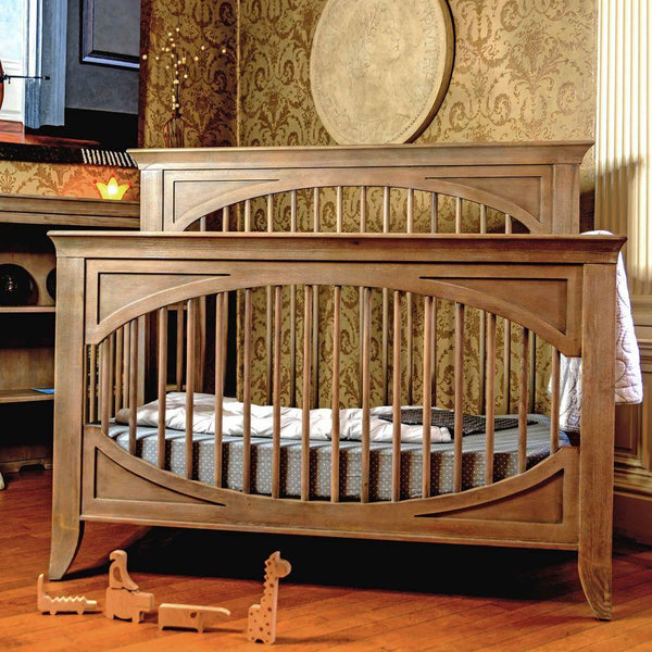 Milk Street Cameo Oval Convertible Crib