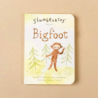 Slumberkins Bigfoot Snuggler and Book Set- Self-Esteem Collection