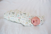 Copper Pearl Knit Swaddle Blanket - Aspen
