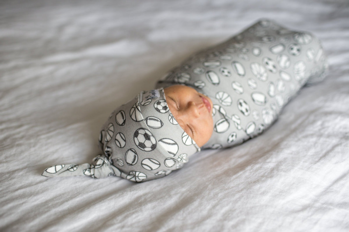 Copper Pearl Knit Swaddle Blanket - Champ