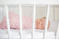 Copper Pearl Knit Swaddle Blanket - Lucy