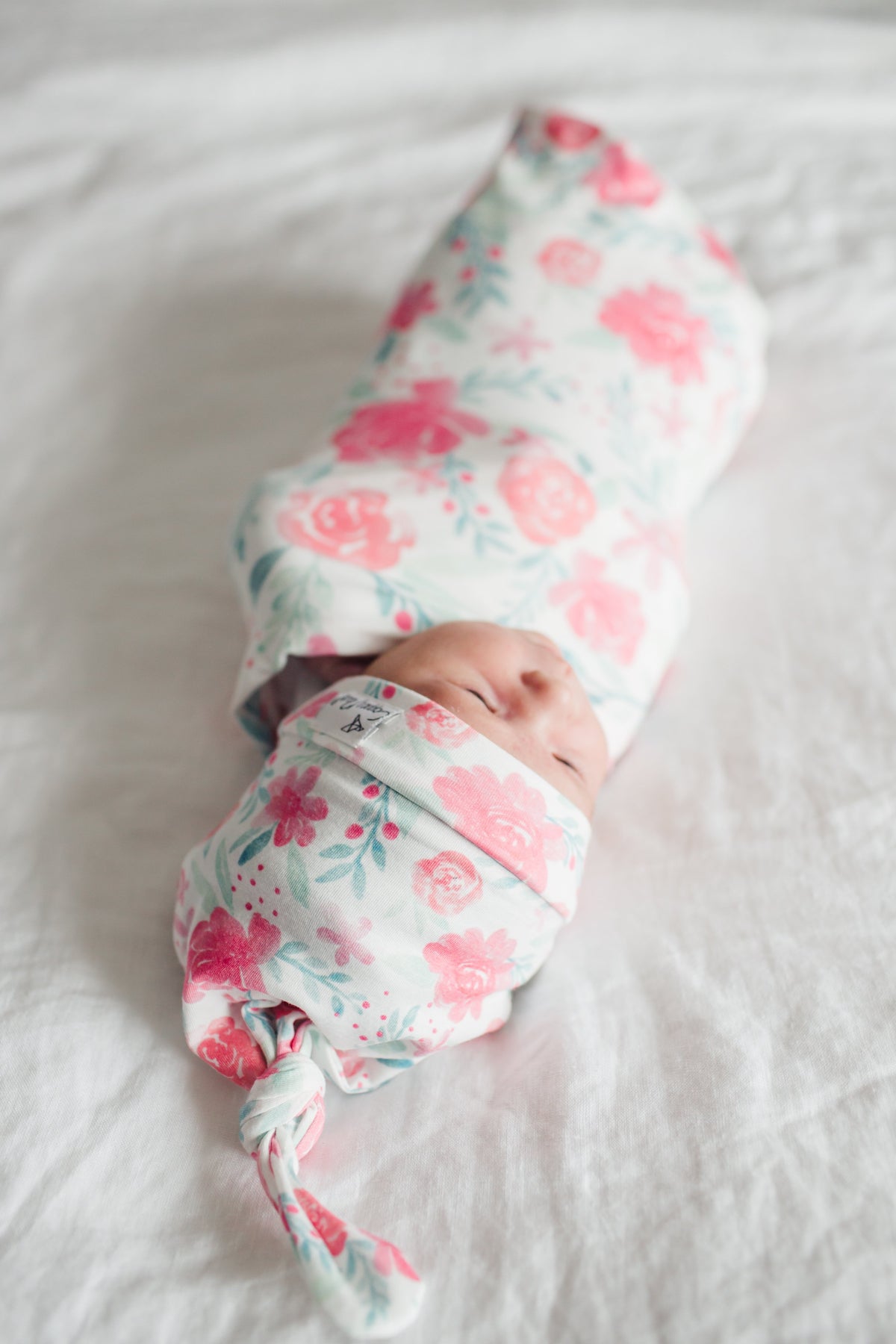 Copper Pearl Knit Swaddle Blanket - June