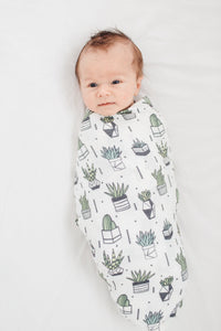 Copper Pearl Knit Swaddle Blanket - Shiloh