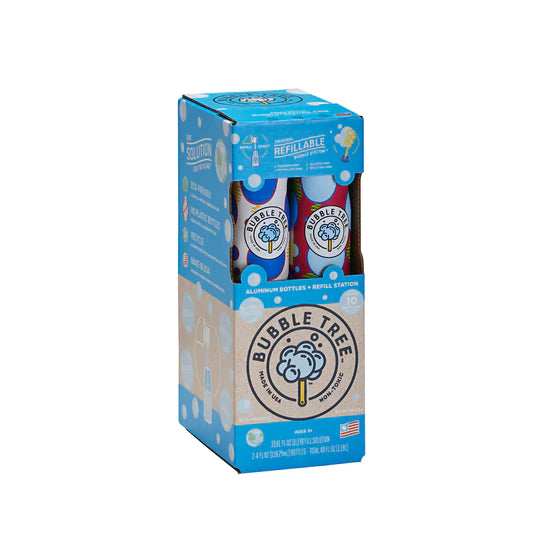 Bubble Tree 1 LITER 2 BOTTLE REFILLABLE BUBBLE SYSTEM
