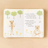 Slumberkins Honey Bear Snuggler and Book Set- Gratitude Collection