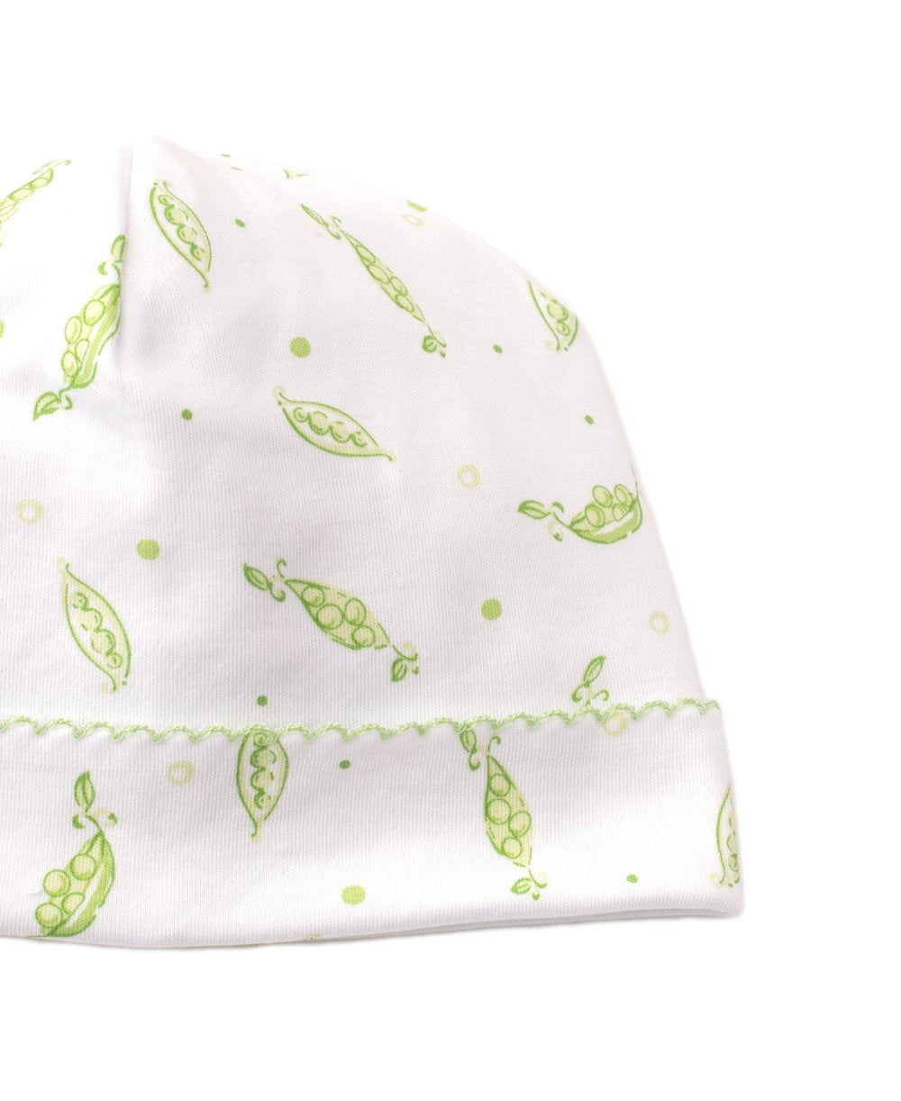 Kissy Kissy Infant Hat - Green Peas
