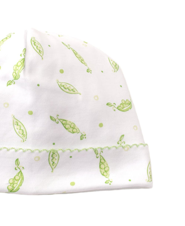 Kissy Kissy Infant Hat - Green Peas