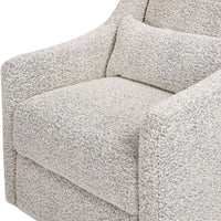 Babyletto Toco Swivel Glider + Stationary Ottoman