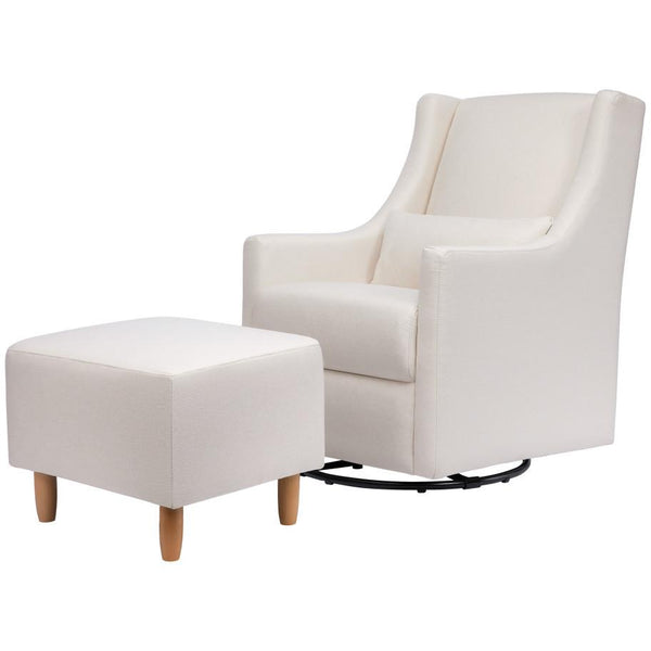 Babyletto Toco Swivel Glider + Stationary Ottoman