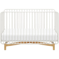 Babyletto Bixby 3-in-1 Convertible Metal Crib with Toddler Bed Conversion Kit