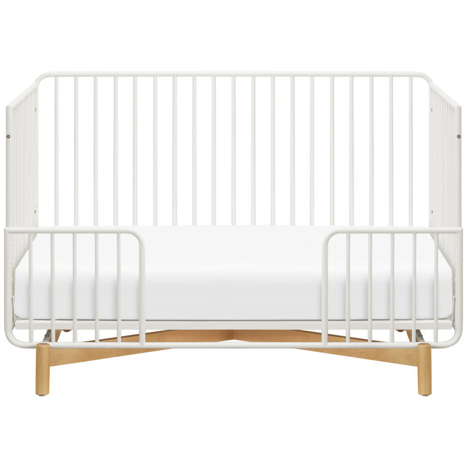 Babyletto Bixby 3-in-1 Convertible Metal Crib with Toddler Bed Conversion Kit