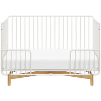Babyletto Bixby 3-in-1 Convertible Metal Crib with Toddler Bed Conversion Kit