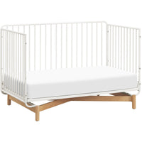 Babyletto Bixby 3-in-1 Convertible Metal Crib with Toddler Bed Conversion Kit