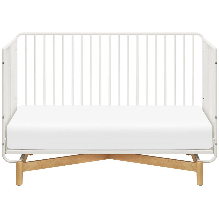 Babyletto Bixby 3-in-1 Convertible Metal Crib with Toddler Bed Conversion Kit