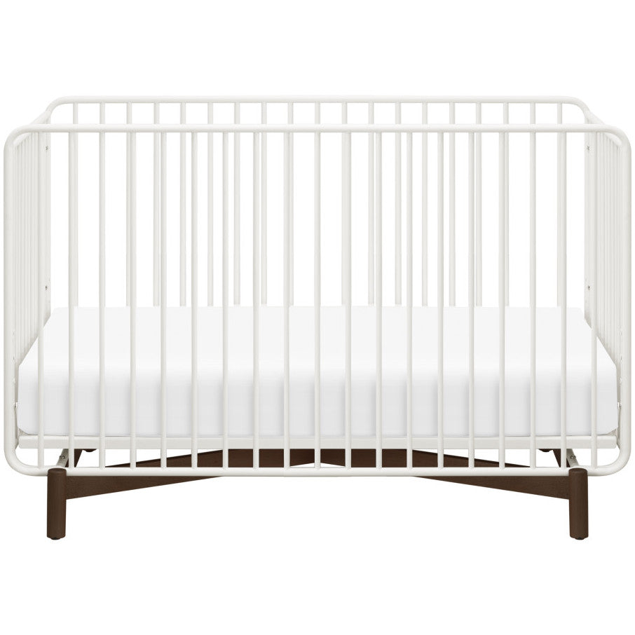 Babyletto Bixby 3-in-1 Convertible Metal Crib with Toddler Bed Conversion Kit